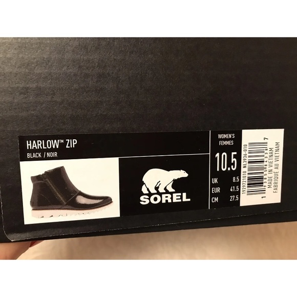 Sorel women’s black boots new - Picture 6 of 11